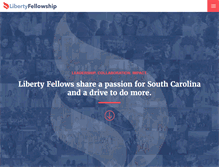 Tablet Screenshot of libertyfellowshipsc.org